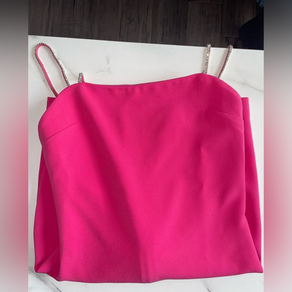Revolve NBD Hollywood & Vine Mini Fuchsia Pink Embellished Dress - Picture 12 of 15